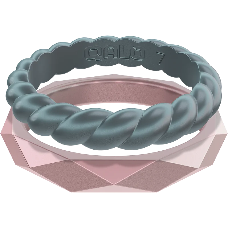 Slate Twist/Pink Geo