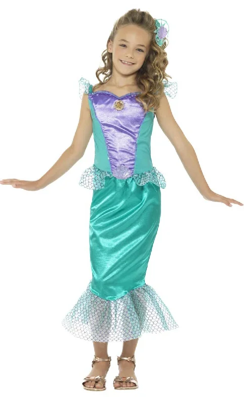 Magical Green Mermaid Girls Book Week Costume