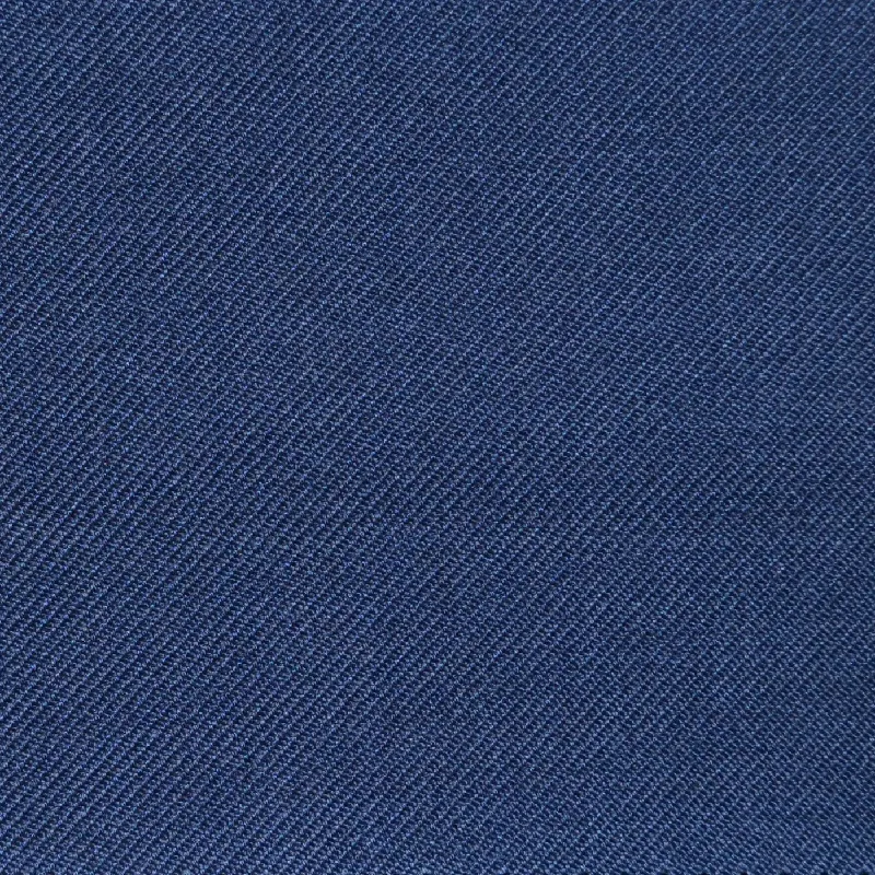 Airforce Blue Twill Super 100's Wool Blend Suiting