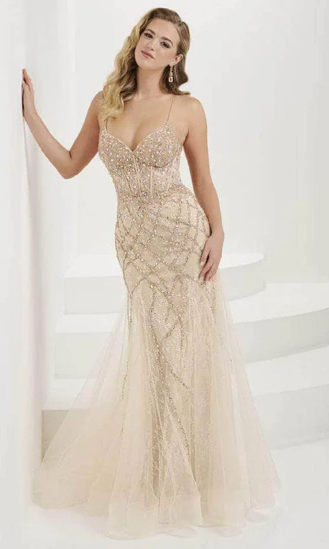 Tiffany Designs 16105 - Strappy Back Gown