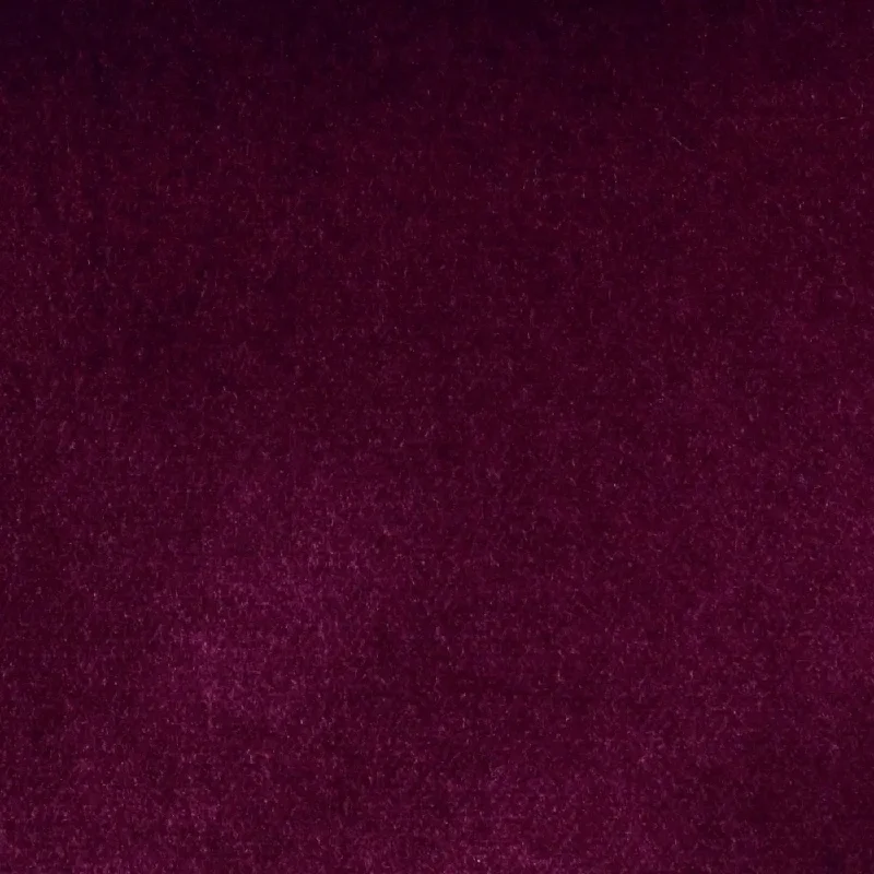 Garnet Red Cotton Velvet
