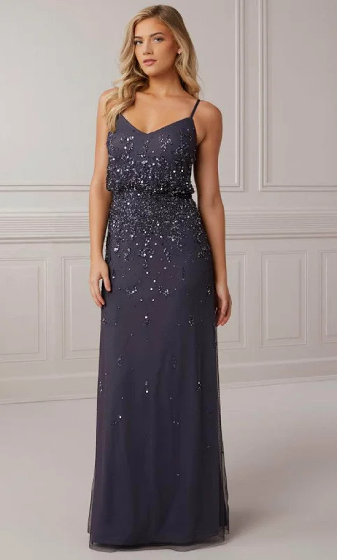 Adrianna Papell Platinum 40407 - V Neck Dress