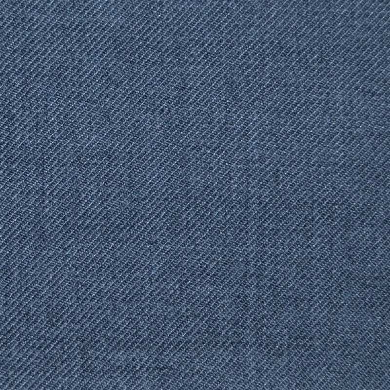 Grey Twill Super 100's Wool Blend Suiting