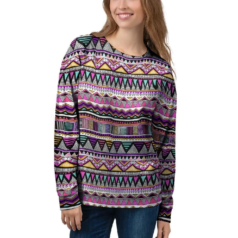 Native Aztec Women's Sweatshirt Stretchable sweaters