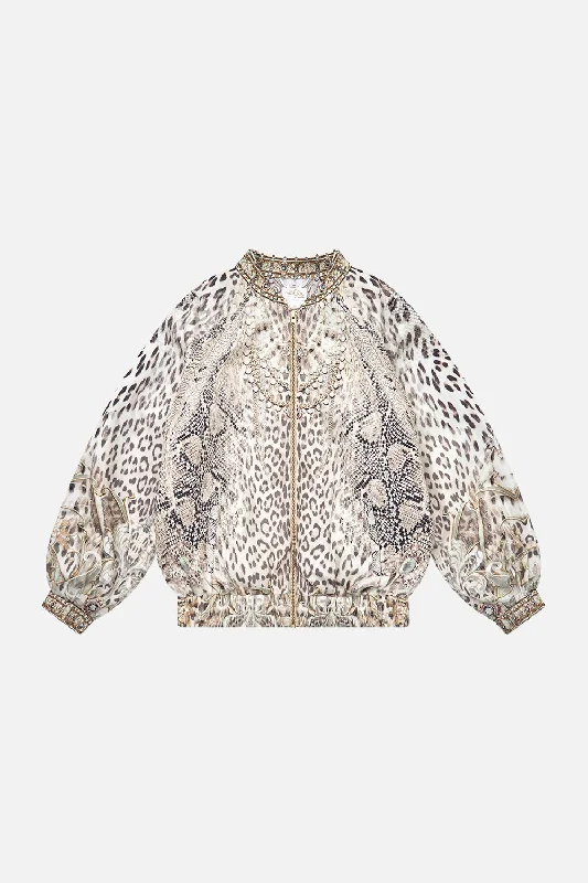 KIDS BOMBER JACKET 4-10 LOOKING GLASS HOUSES High-end unclassified dresses