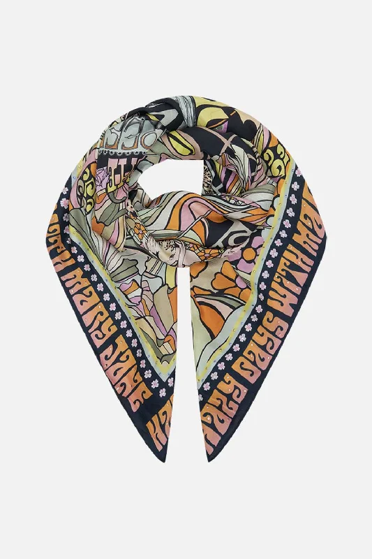 LARGE SQUARE SCARF DAY TRIPPIN Floral unclassified dresses