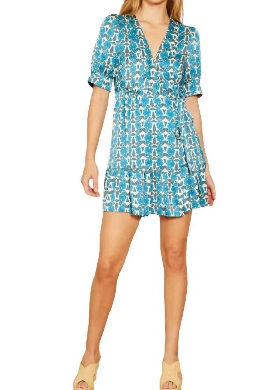 Clementine Reversible Dress In Kaleidoscope Batik Elegant evening unclassified dresses